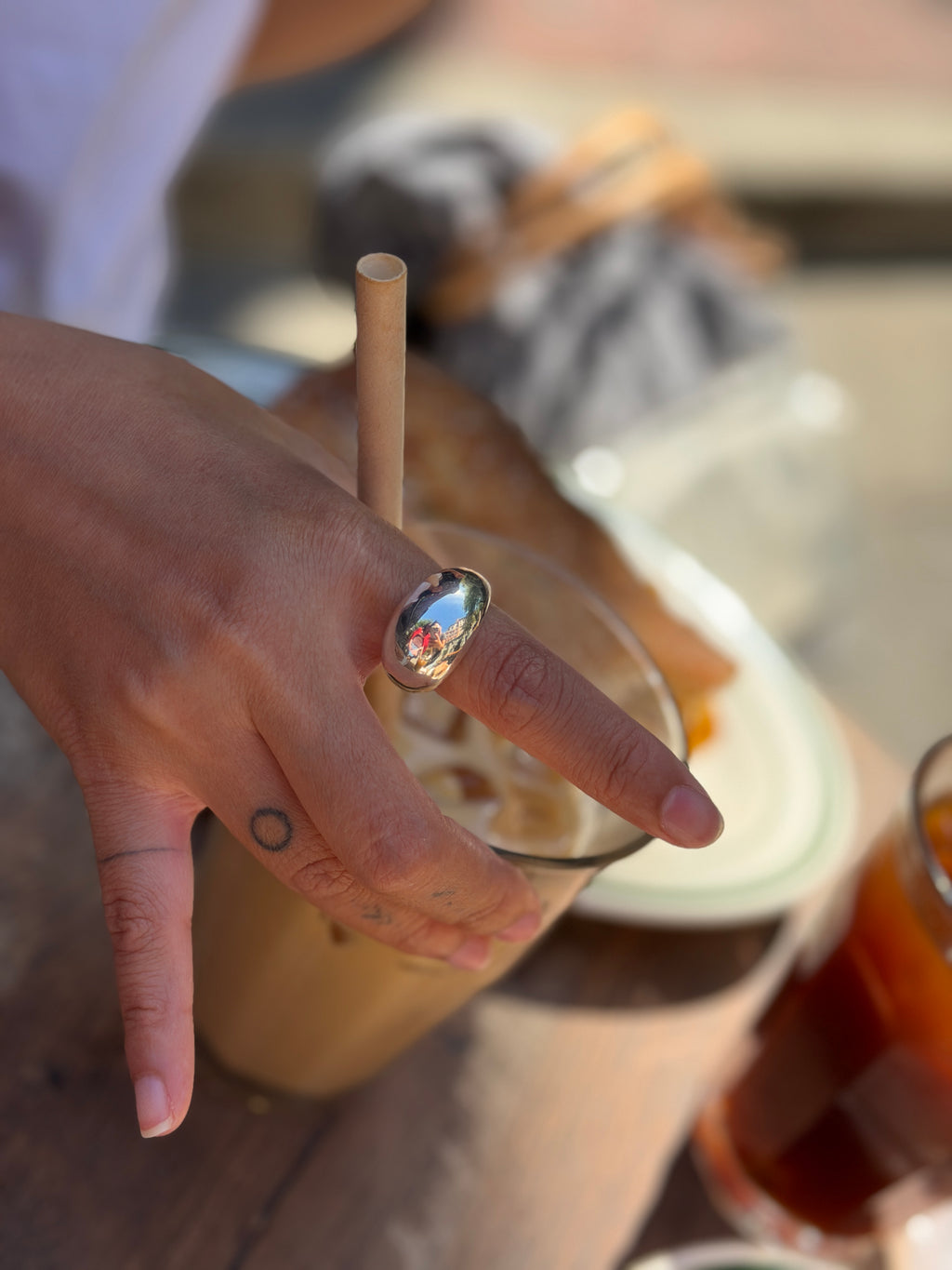 Sculptural Dome Ring